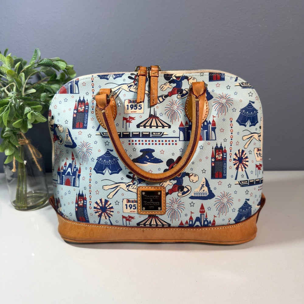 Disney Dooney & Bourke Bag - Disneyland 1/2 Marathon - Satchel - Picture 2 of 15